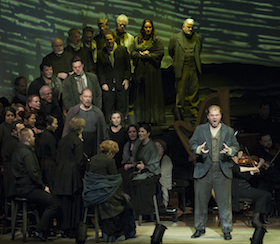 Tenor Stuart Skelton (right) as Peter Grimes<br>Photo by Stefan Cohen