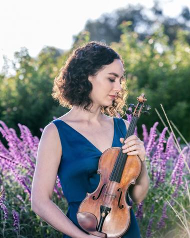 violinist Francesca dePasquale