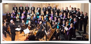 Bay Choral Guild performing with orchestra