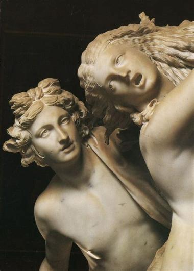 Apollo and Daphne, sculpture by Bernini