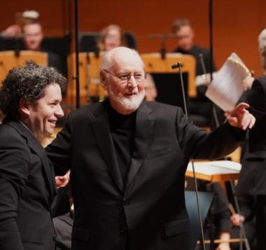 Gustavo Dudamel and John Williams