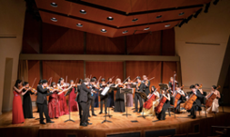 The Colburn School Academy Virtuosi students in performance.