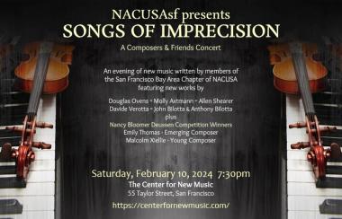 A Composers & Friends Concert from NACUSAsf