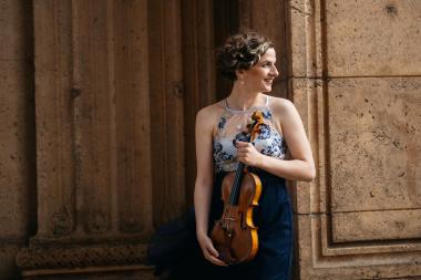 Photo of Liana Bérubé courtesy of the artist and San José Chamber Orchestra. 