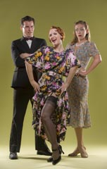 Sean Thompson and Allison Rich, with brash American Anna Murphy (Halsey Varady) in center 