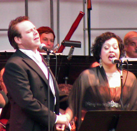 Christopher Bengochea and Sandra Rubalcava Photo by Bill Peters