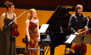 Noémy Gagnon-Lefrenais, Allegra Chapman, Emanuel Evans 