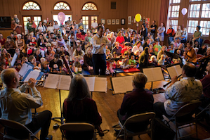 At a Crowden Very First Concert 