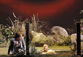 Patricia Racette as Dolores Claiborne, with Wayne Tigges as Joe St. George Photo by Cory Weaver