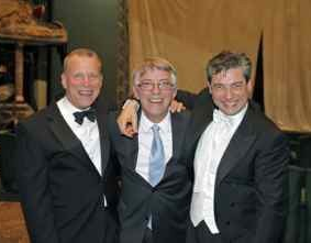 With Chorus Master Ian Robertson and Music Director Nicola Luisotti Photo by Cory Weaver