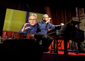 MTT, live and on screen at TED <br> Photo by James Duncan Davidson