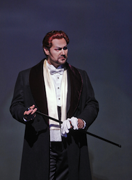 Abdrazakov as Mefistofele in San Francisco Photo by Cory Weaver