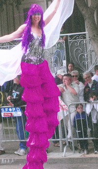 Janet Calmels away from the Opera House 