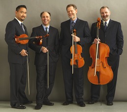 "Son-of-Tokyo" Alexander Quartet, with Sandy Wilson on the right Photo by Rory Earnshaw