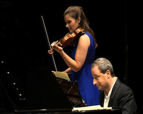 Janine Jansen and Itamar Golan at Verbier 