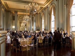 The Green Room in the Veterans Building 