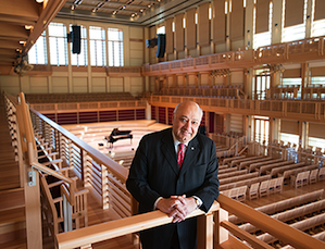 Zarin Mehta in Weill Hall Photos by Kristen Loken