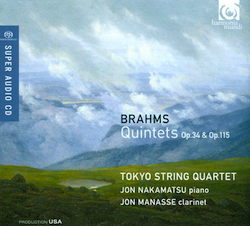 Brahms Quintets: The Tokyo String Quartet