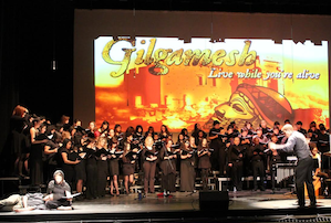  from last year's oratorio: "Gilgamesh:Live While You're Alive," 