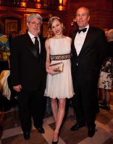 George Lucas, Alexandra Meijer, and John Fry. 