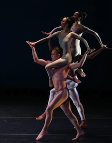 Tadej Brdnik and Miki Orihara of Martha Graham Company perform Maple Leaf Rag