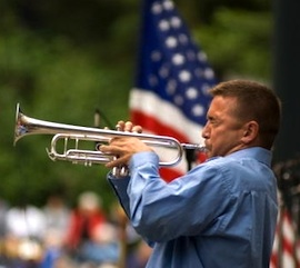 Mark Inouye performing in Stern Grove