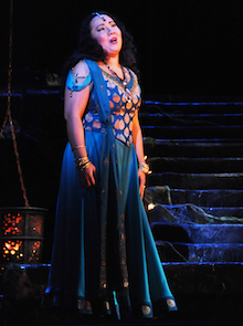 Soprano Melody King as Léïla