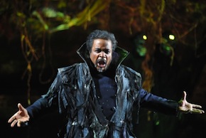 Mark Rucker as the Dutchman at the Friday premiere in Liège 