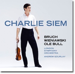 Charlie Siem: Bruch, Wieniawski, Ole Bull