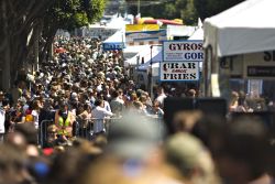 Jazz Festival crowd