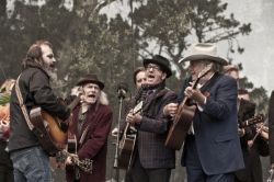 Steve Earle, Buddy Miller, Elvis Costello, Peter Rowan<br/>Photo by Jay Blakesberg