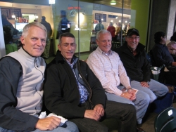 Peter, Dave, Pete and Wes at SF Opera in AT&T Park