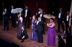 Renee Rapier, Philippe Sly, Suzanne Rigden, Cooper Nolan, Deborah Nansteel and the 2011 Merola participants<br/>Photo by Stefan Cohen