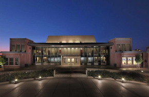 Bankhead Theater at night