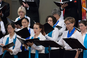 Singers of the Bay Choral Guild Photo by Joel Bartlett