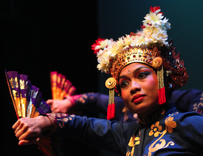 Nina Herlina in <em>Legong Pengleb</em> Photos by Ben Belknap