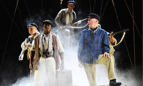 London production of <em>The Heart of Darkness</em> Photo by Tristram Kenton