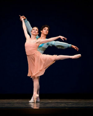 Isaac Hernández (shown here with Tina LeBlanc) will dance at the festival's gala (Photo by Erik Tomasson/San Francisco Ballet)