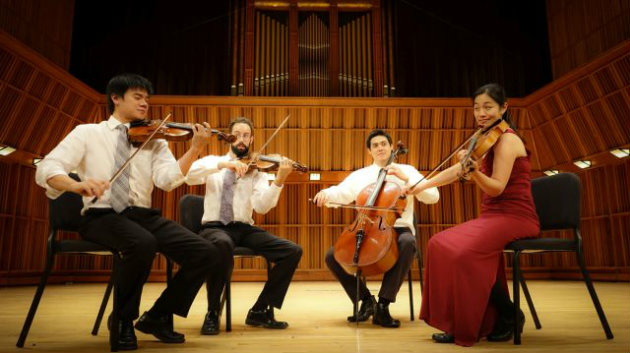 The Telegraph Quartet performs at the Dec. 4 Morrison Artist Series