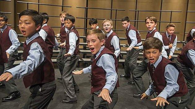 Ragazzi Boys Chorus performs in 2015 concert (Photo by David Allen)