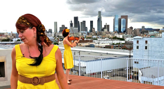 "Farewell From the Rooftops (Chapter 33 on the Red Route composed by Ellen Reid) featuring soprano Marja Lisa Kay and violinist Orin Hildestad.