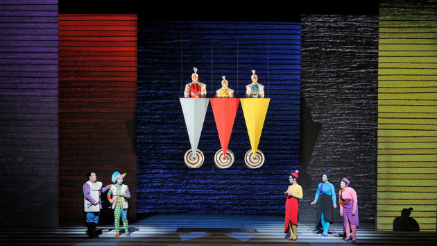 Michael Sacco (First Boy), Pietro Juvara (Second Boy) and Rafael Karpa-Wilson (Third Boy) (Photo by Cory Weaver)